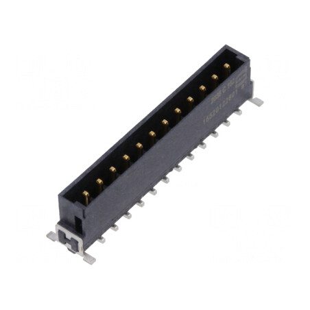 Conector PCB-PCB tată 12 pini 2,54mm har-flex® Power 18A SMT | Electronic-mag.ro | Componente Electronice