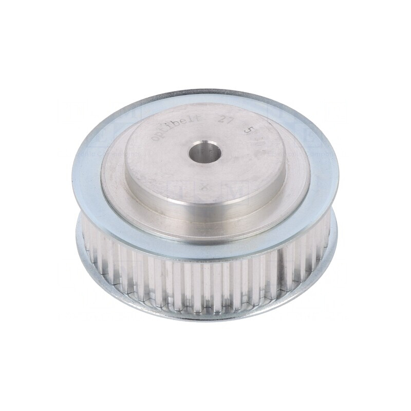 Roată de curea T5 aluminiu 16mm 27 dinți | Electronic-mag.ro | Componente Electronice