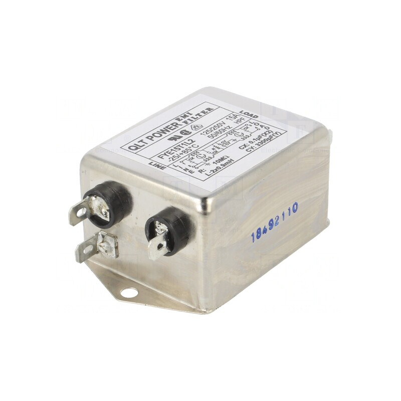 Filtru Anti-Interferențe 250VAC FYE15T1L2 | Electronic-mag.ro | Componente Electronice