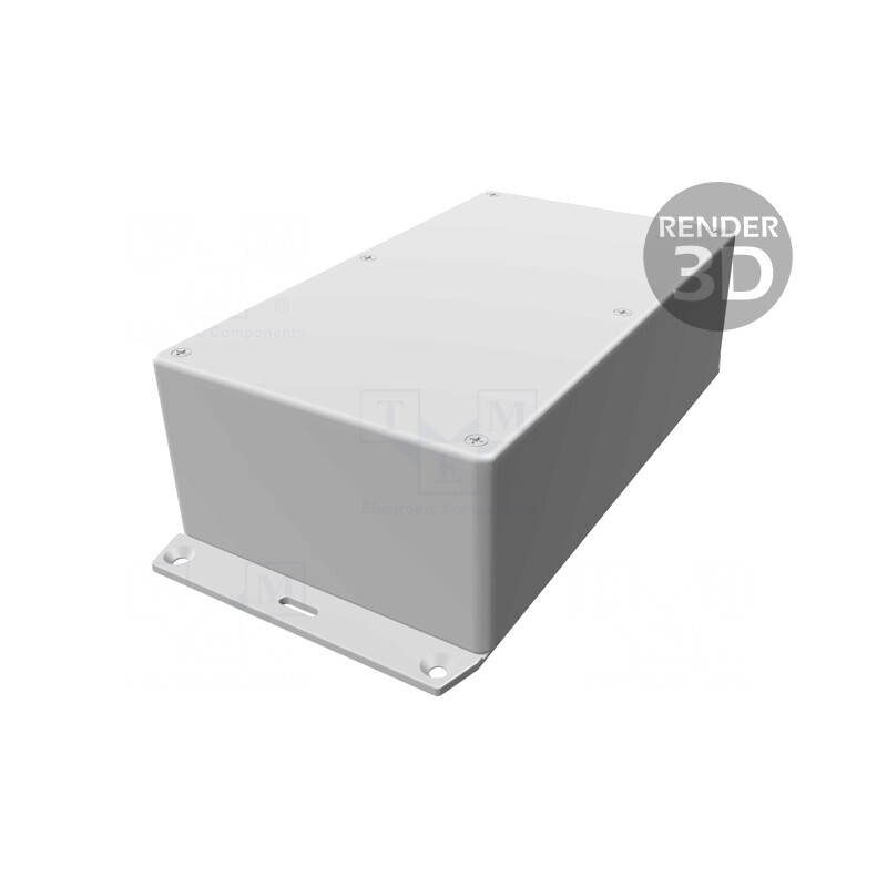 Carcasă universală ABS neagră 110x191x62mm | Electronic-mag.ro | Componente Electronice