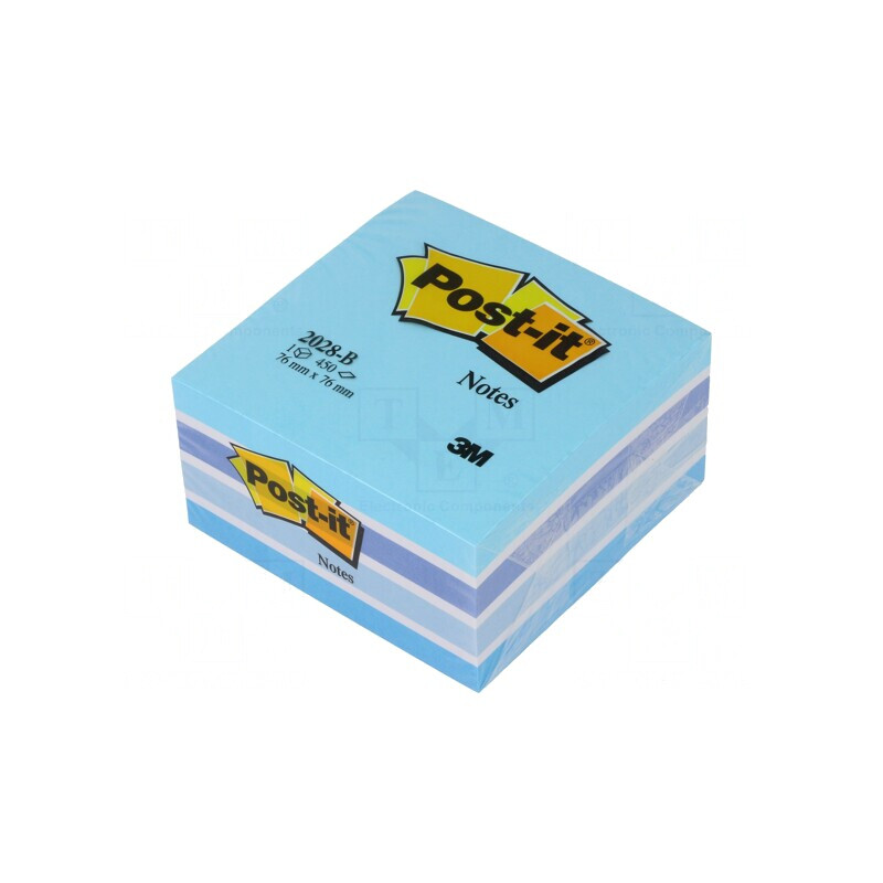 Post-it-uri adezive 76x76mm albastru | Electronic-mag.ro | Componente Electronice