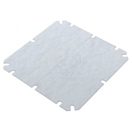 Placă de Montare din Oțel Zincat 2mm | Electronic-mag.ro | Componente Electronice