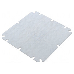 Placă de Montare din Oțel Zincat 2mm | Electronic-mag.ro | Componente Electronice