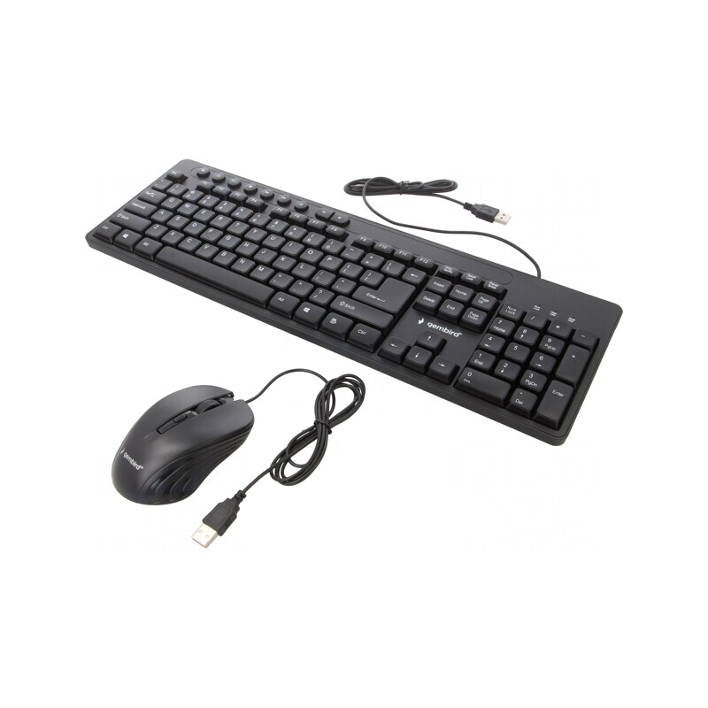 Kit Birou Negru USB A cu Cablul US Layout 1,5m | Electronic-mag.ro | Componente Electronice