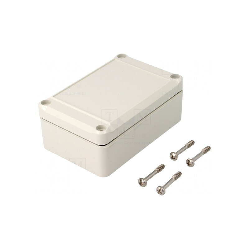 Carcasă universală 64x98x38mm ABS gri EUROMAS II | Electronic-mag.ro | Componente Electronice
