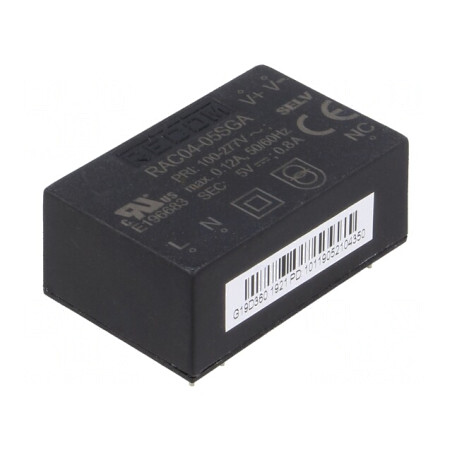 Convertor AC/DC 4W 5V 72% Eficiență | Electronic-mag.ro | Componente Electronice