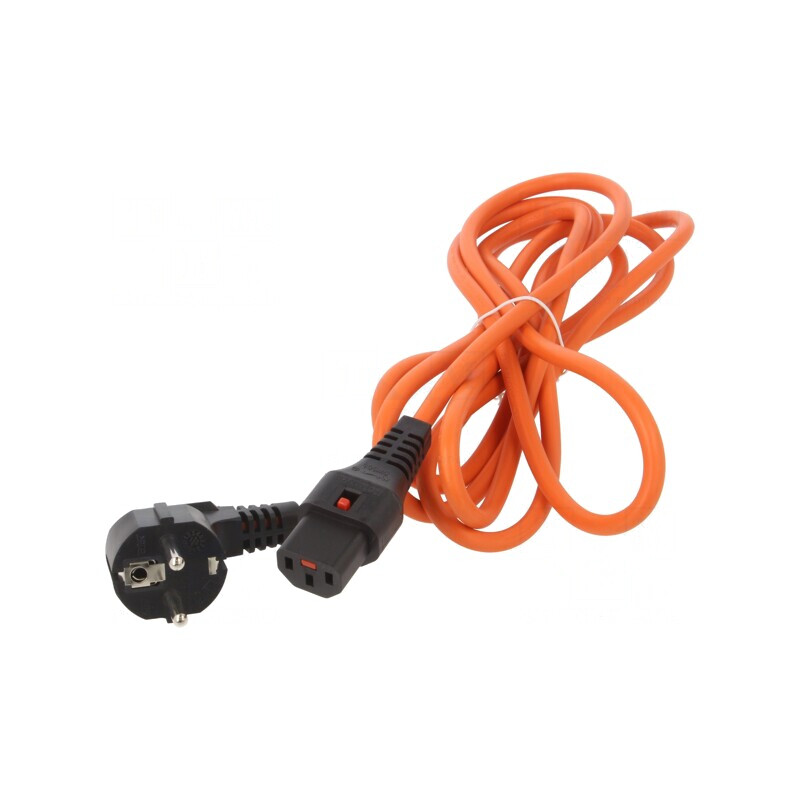 Cablu Alimentare 3m CEE 7/7 la IEC C13 10A 250V | Electronic-mag.ro | Componente Electronice