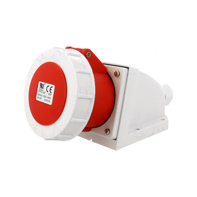 Conector Alimentare AC Trifazat 32A 400V IP67 | Electronic-mag.ro | Componente Electronice