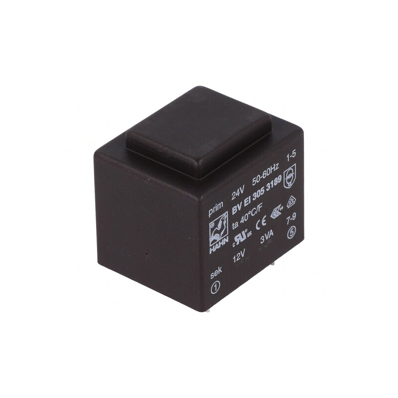 Transformator încapsulat 3VA 24VAC 12V 250mA PCB | Electronic-mag.ro | Componente Electronice Transformator încapsulat 3VA 24VAC 12V 250mA PCB | Electronic-mag.ro | Componente Electronice