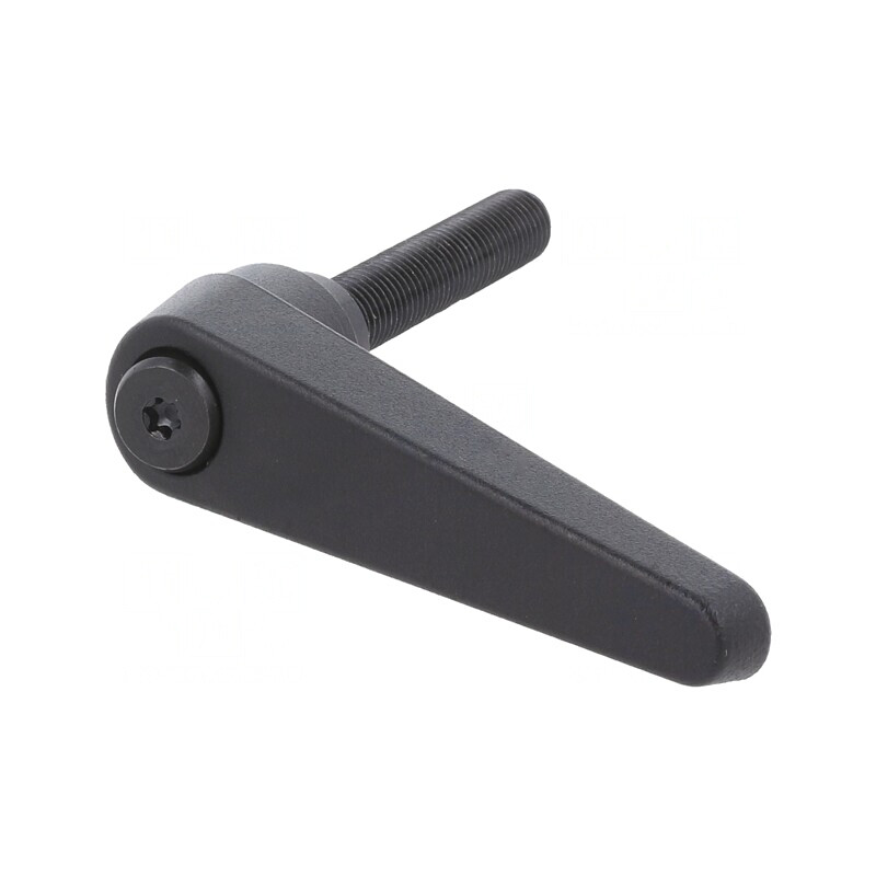 Manetă franceză neagră 63mm filet 74mm manetă | Electronic-mag.ro | Componente Electronice