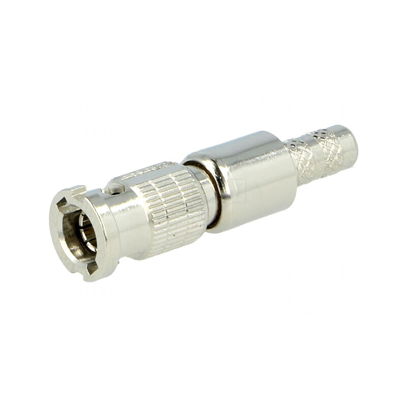 Mufă Micro BNC Tată Drept 75Ω Crimp PTFE Aurit | Electronic-mag.ro | Componente Electronice Mufă Micro BNC Tată Drept 75Ω Crimp PTFE Aurit | Electronic-mag.ro | Componente Electronice