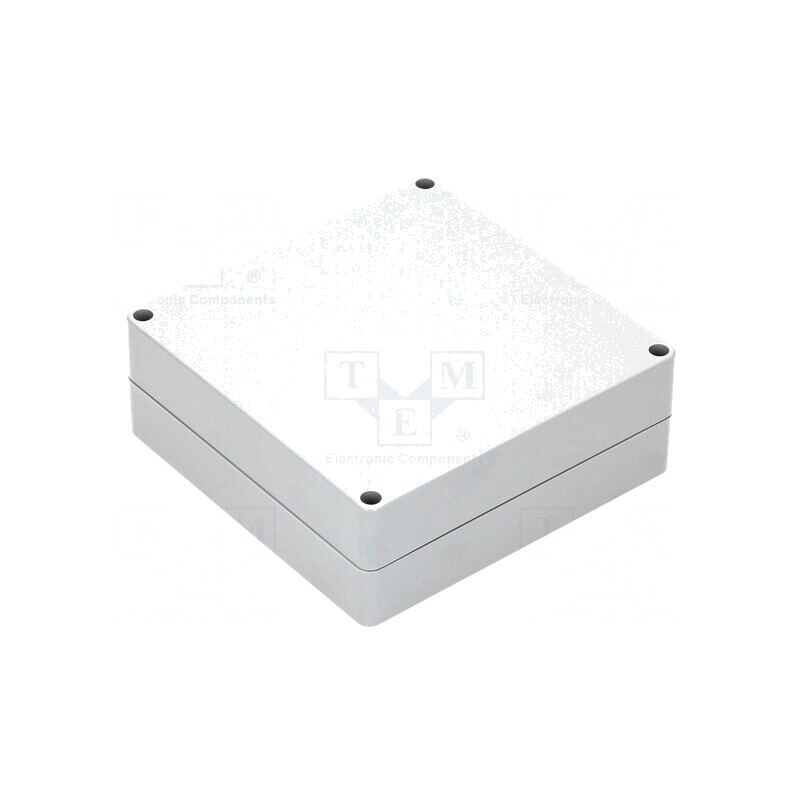 Carcasă Universală ABS Gri Închis 160x160x60mm | Electronic-mag.ro | Componente Electronice