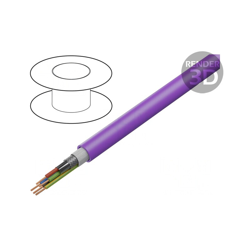 Cablu PROFIBUS pentru Utilaje Industriale Cu | Electronic-mag.ro | Componente Electronice