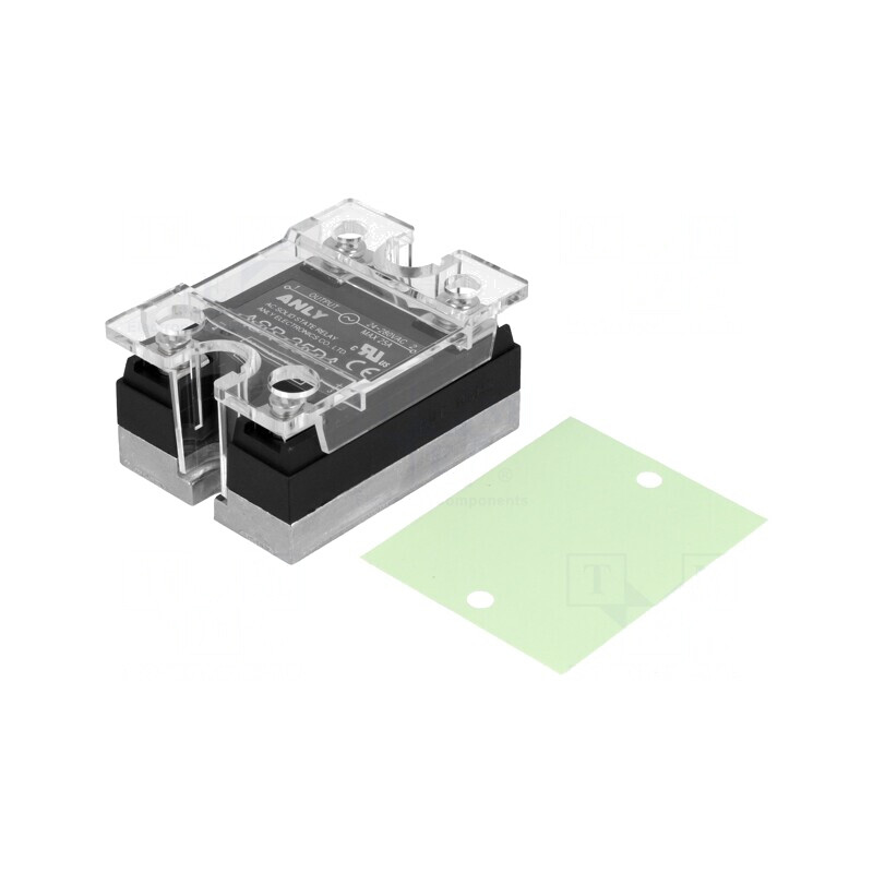 Releu Semiconductor 1-Fazat 25A 4-32VDC 24-280VAC | Electronic-mag.ro | Componente Electronice