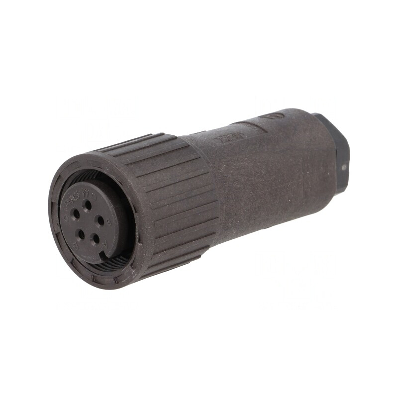 Conector Circular Mufă IP67 5-Pin Argintat Mamă | Electronic-mag.ro | Componente Electronice