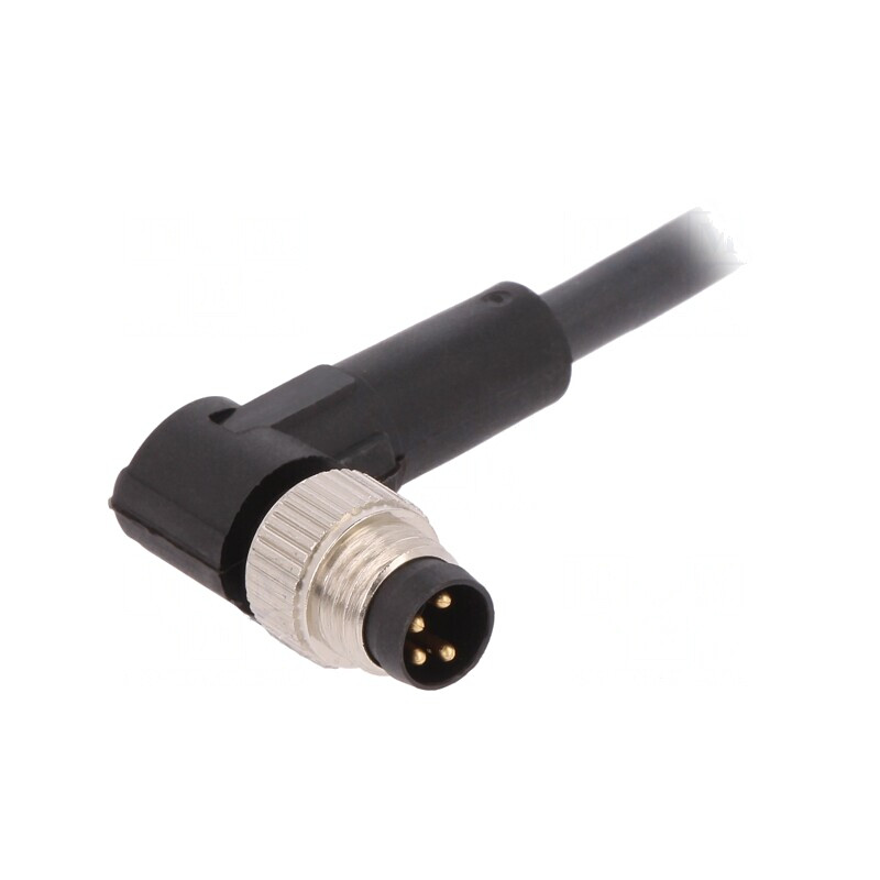 Cablu Conectare M8 4PIN 2m PUR 60VAC 4A | Electronic-mag.ro | Componente Electronice