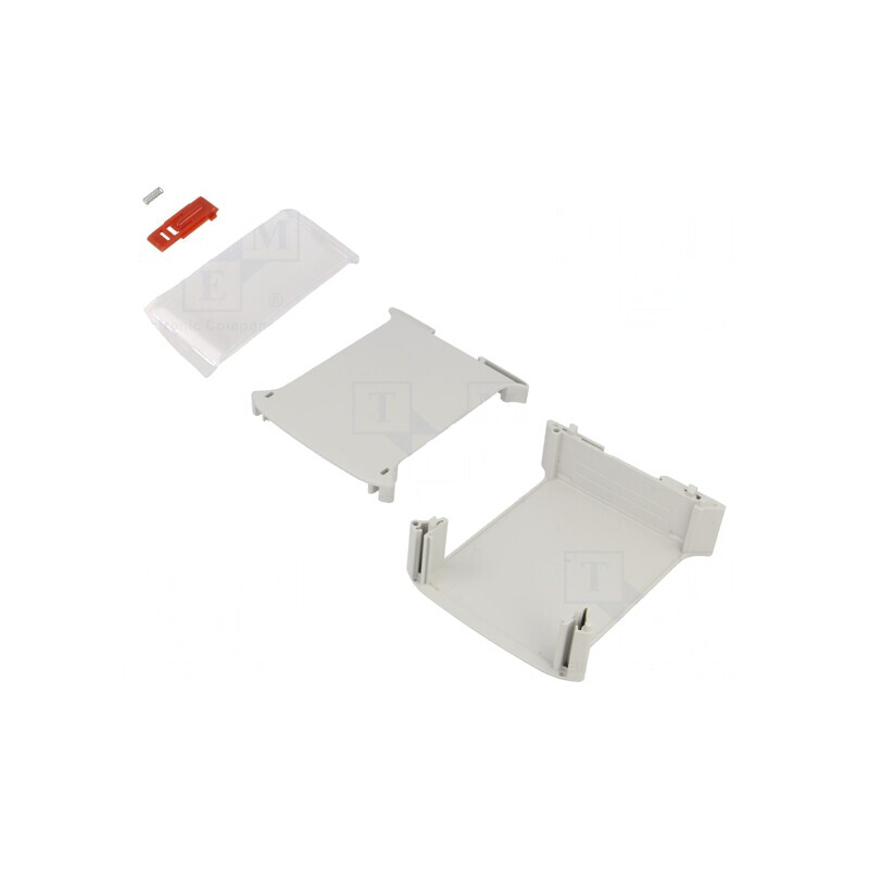 Carcasă pentru șină DIN gri 101x45x119,5mm | Electronic-mag.ro | Componente Electronice Carcasă pentru șină DIN gri 101x45x119,5mm | Electronic-mag.ro | Componente Electronice