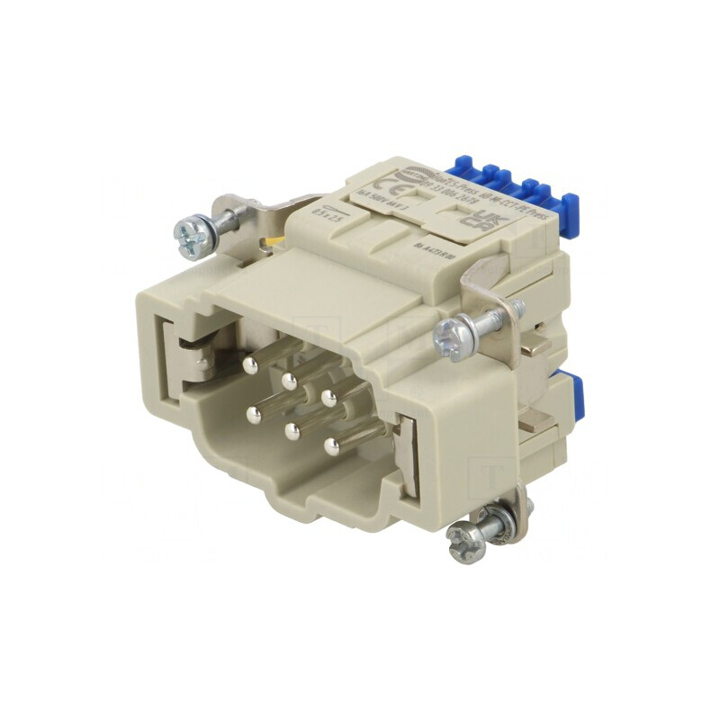 Conector HDC Inserturi Contact Tată Han ES Press PIN 6 | Electronic-mag.ro | Componente Electronice