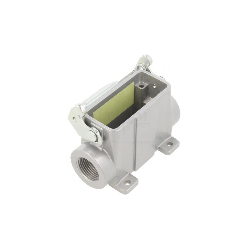 Carcasă pentru conectori HDC C146 A10 cu clichet | Electronic-mag.ro | Componente Electronice
