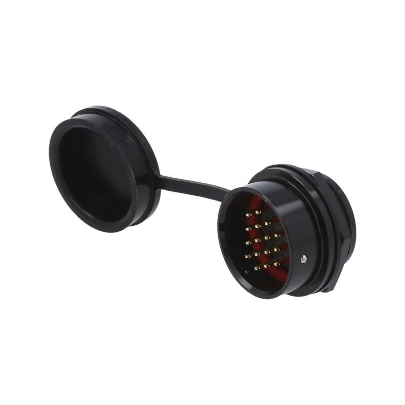 Soclu SA28 tată 16 PIN IP67 10A 500V | Electronic-mag.ro | Componente Electronice