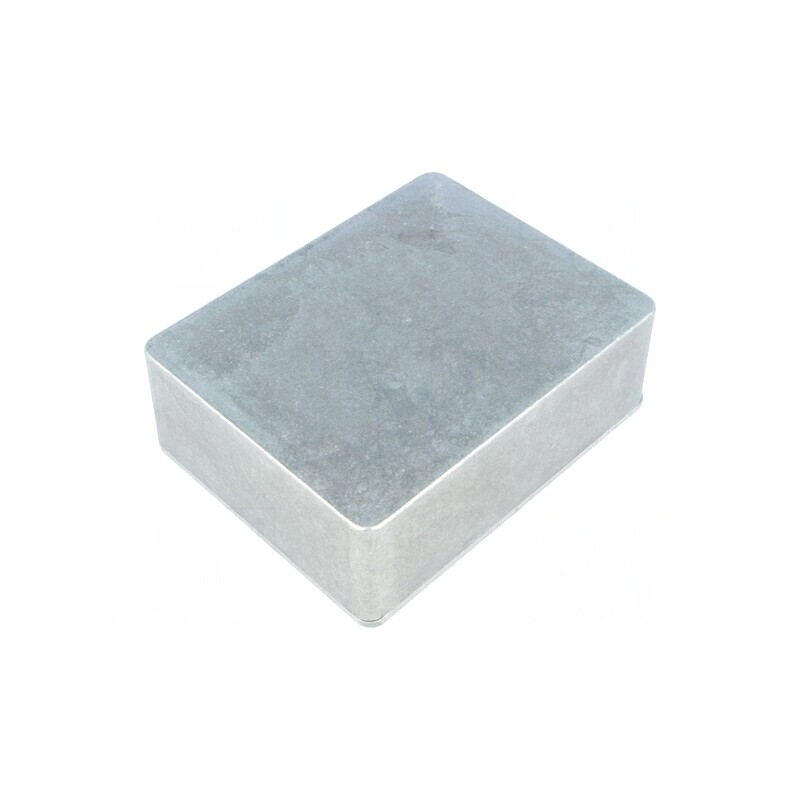 Carcasă Universală Aluminiu IP54 1590BBS 94x120x42mm | Electronic-mag.ro | Componente Electronice