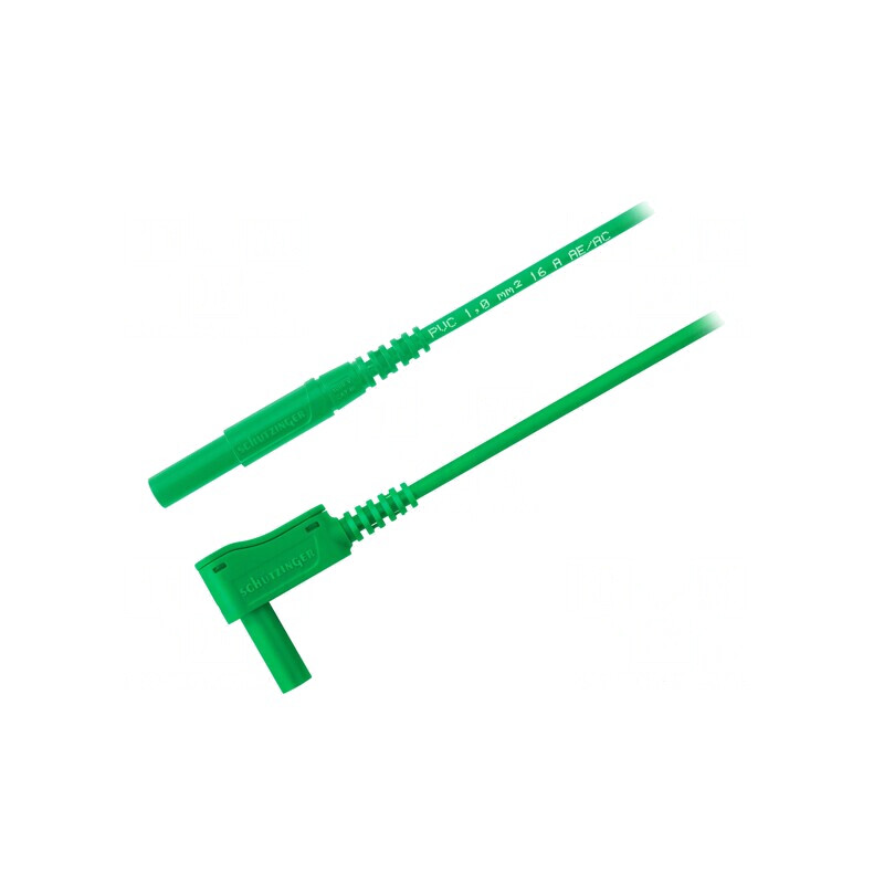 Cablu de măsurare 16A 0,5m verde PVC | Electronic-mag.ro | Componente Electronice