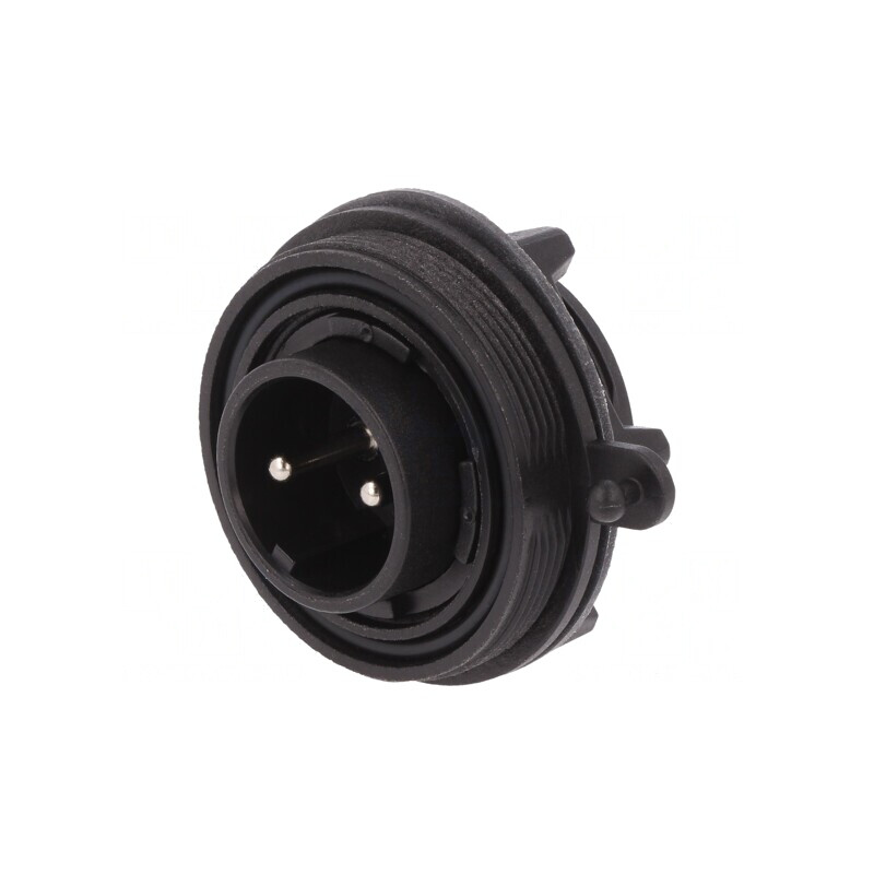 Conector Circular Soclu Tată PIN 2 Standard Buccaneer IP68 | Electronic-mag.ro | Componente Electronice
