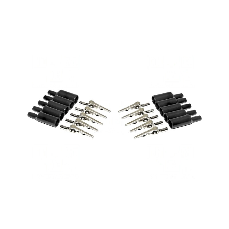 Bornă crocodil 10A 8mm 51mm | Electronic-mag.ro | Componente Electronice