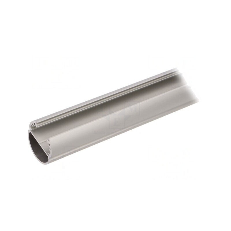Profil Aluminiu Oval 2m pentru Module LED Natural | Electronic-mag.ro | Componente Electronice