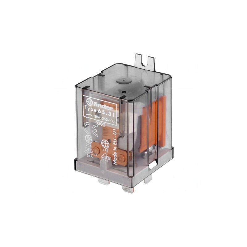 Releu Electromagnetic SPST-NO 230VAC 30A 250VAC | Electronic-mag.ro | Componente Electronice