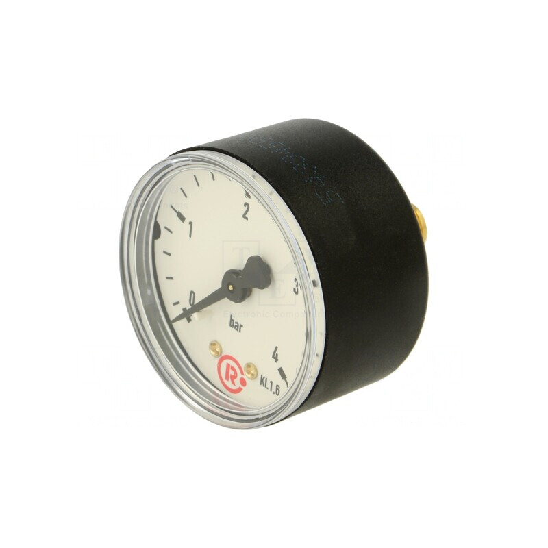 Manometru 0-4bar 50mm Lichide și Gaze Inerte | Electronic-mag.ro | Componente Electronice