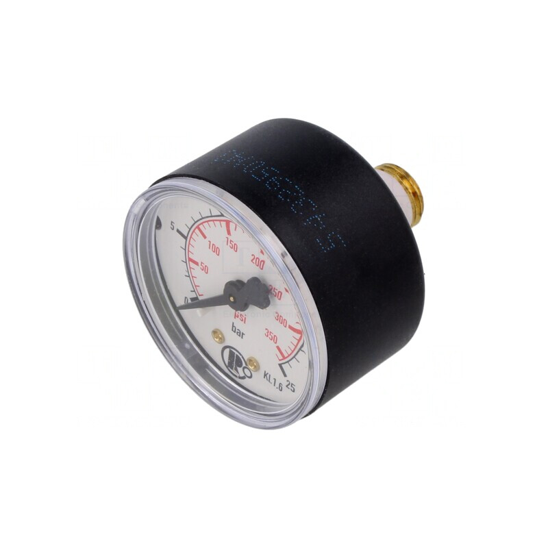 Manometru 0-25 Bar 50mm pentru Lichide și Gaze | Electronic-mag.ro | Componente Electronice
