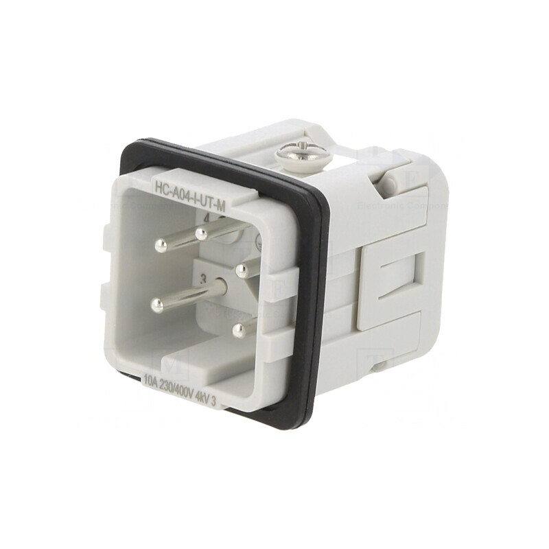 Conector HDC Tată 500V 10A 5PIN 4PE 0,5-2,5mm² | Electronic-mag.ro | Componente Electronice Conector HDC Tată 500V 10A 5PIN 4PE 0,5-2,5mm² | Electronic-mag.ro | Componente Electronice