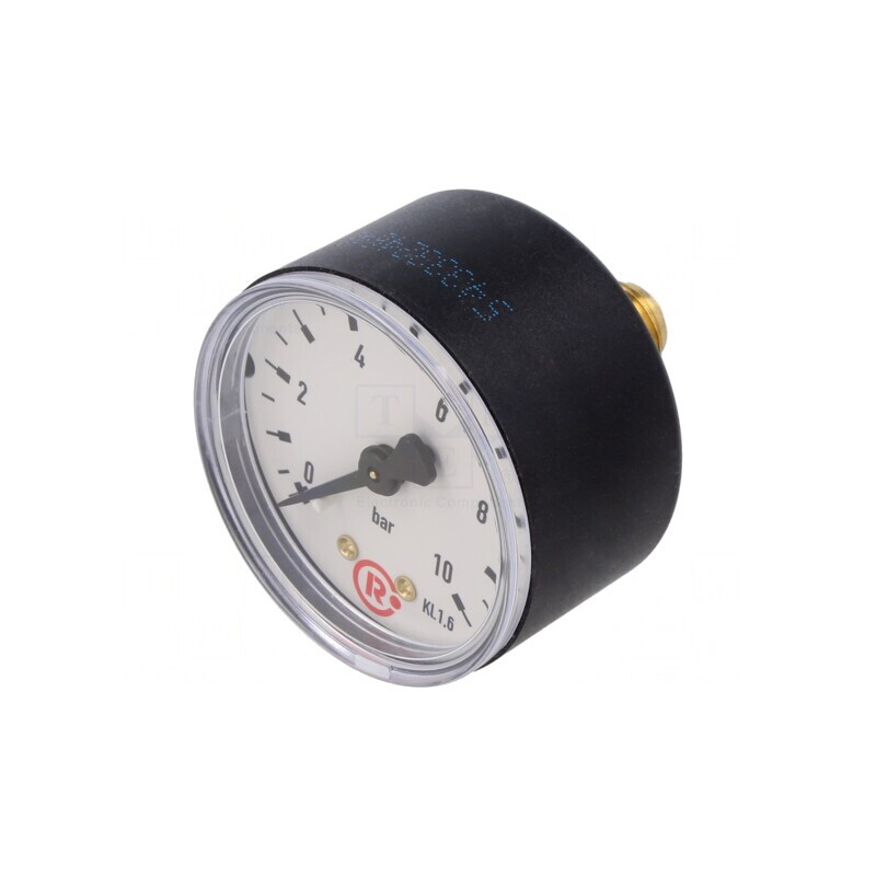 Manometru 0-10 bar 50 mm Lichide și Gaze Inerte | Electronic-mag.ro | Componente Electronice
