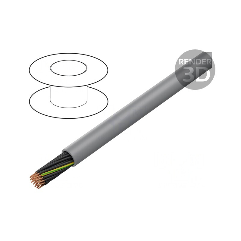 Cablu de control chainflex CF130 UL 25G0,75mm2 PVC | Electronic-mag.ro | Componente Electronice