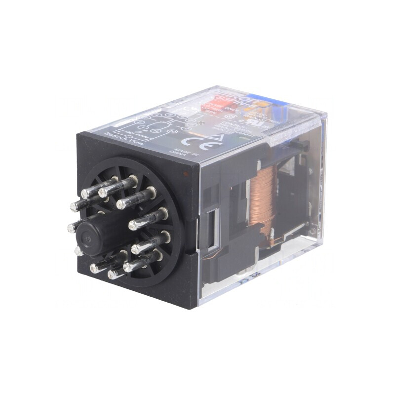 Releu Electromagnetic 3PDT 24VDC 10A | Electronic-mag.ro | Componente Electronice