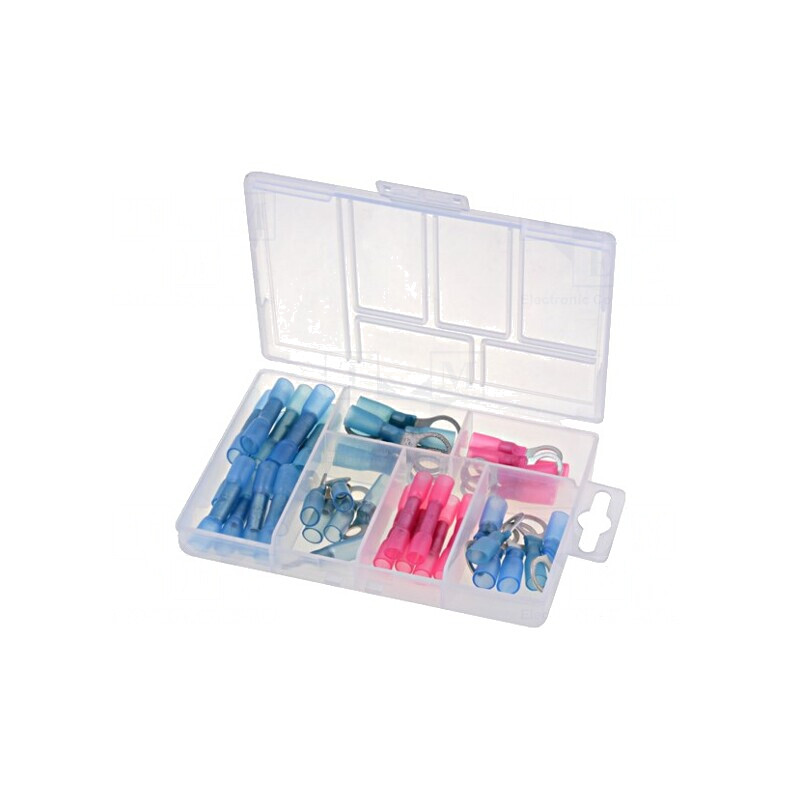 Set Conectori Crimpat Izolație Termocontractabilă 42 Bucăți | Electronic-mag.ro | Componente Electronice Set Conectori Crimpat Izolație Termocontractabilă 42 Bucăți | Electronic-mag.ro | Componente Electronice