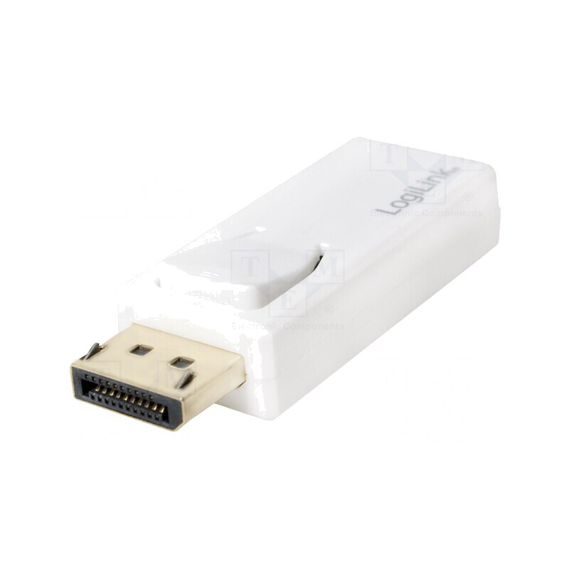 Adaptor DisplayPort la HDMI Alb 1.2/1.4 | Electronic-mag.ro | Componente Electronice