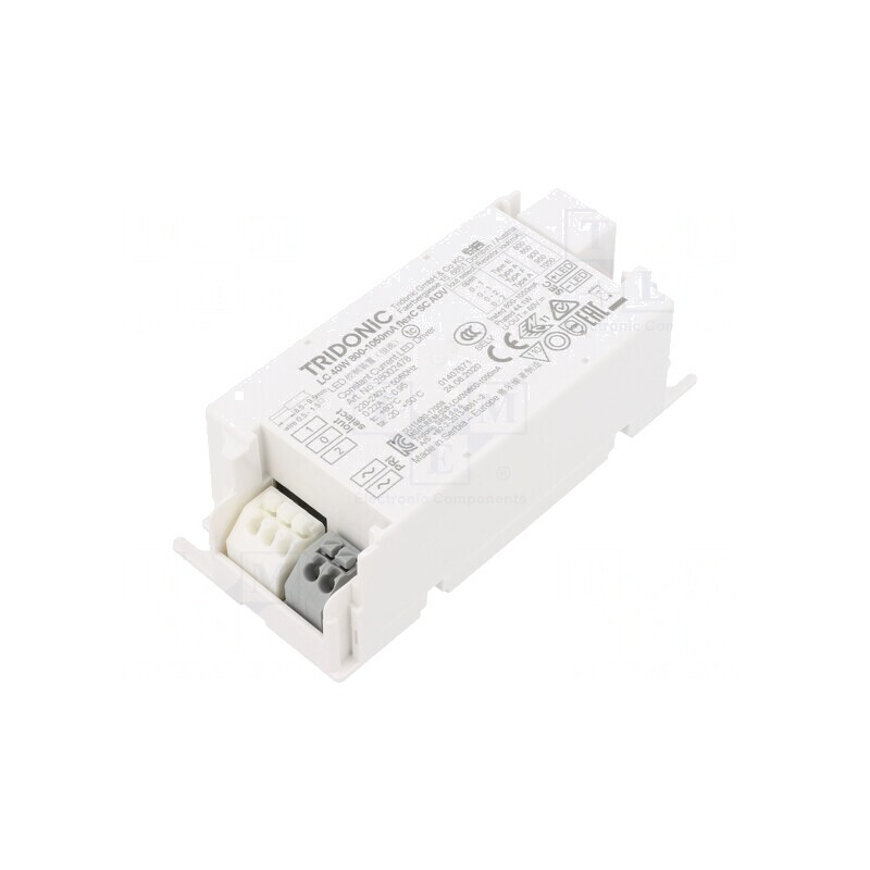Alimentator Pulsatoriu LED 40W IP20 800-1050mA | Electronic-mag.ro | Componente Electronice