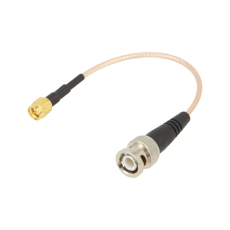 Cablu BNC-SMA 50Ω 0,15m Ecranat -65÷150°C | Electronic-mag.ro | Componente Electronice