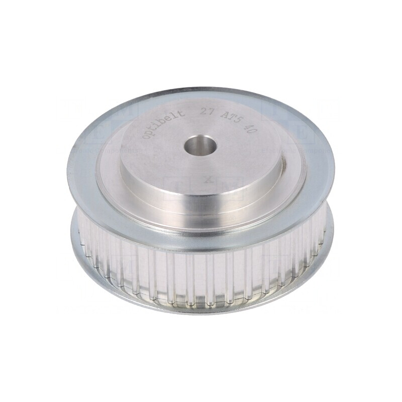 Roată de curea AT5 aluminiu 16x27x62.45mm | Electronic-mag.ro | Componente Electronice
