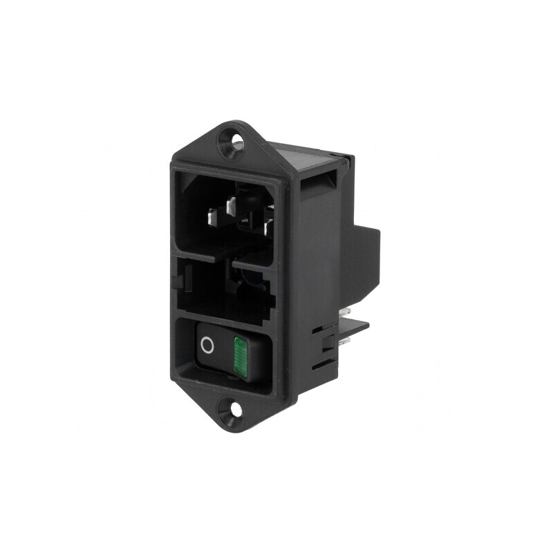 Conector Alimentare AC 10A 250V IEC 60320 | Electronic-mag.ro | Componente Electronice
