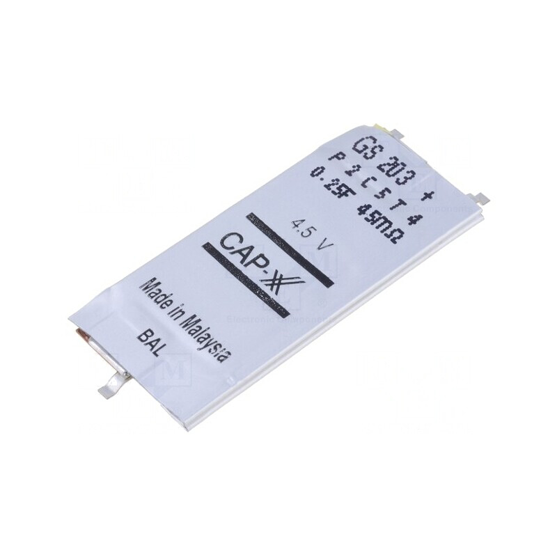 Supercondensator SMD 0,25F 4,5V 30A | Electronic-mag.ro | Componente Electronice Supercondensator SMD 0,25F 4,5V 30A | Electronic-mag.ro | Componente Electronice