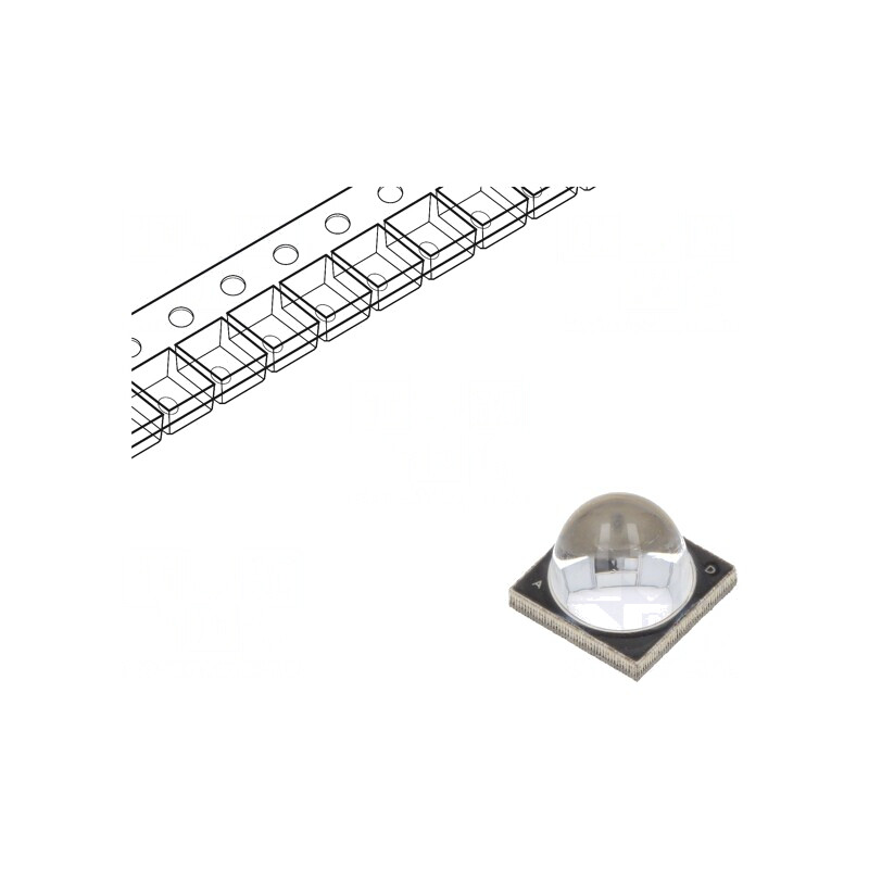 LED UV Putere 10W 365-370nm | Electronic-mag.ro | Componente Electronice