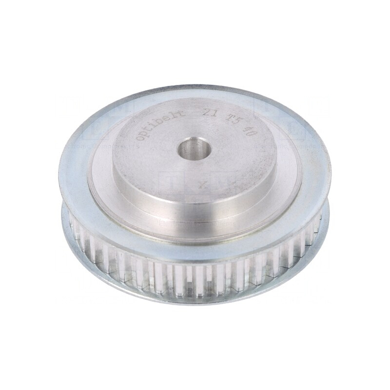 Roată de curea T5 Aluminiu 21T 10mm 62.85mm | Electronic-mag.ro | Componente Electronice