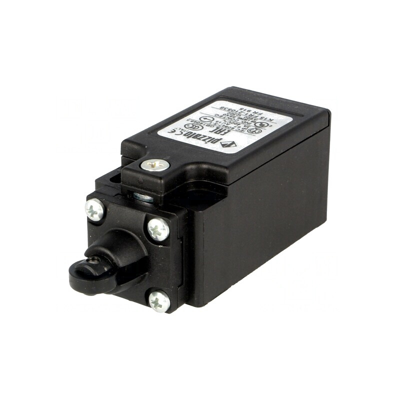 Limitator cursă rolă polimerică 11mm NC 10A 250VAC x2 | Electronic-mag.ro | Componente Electronice