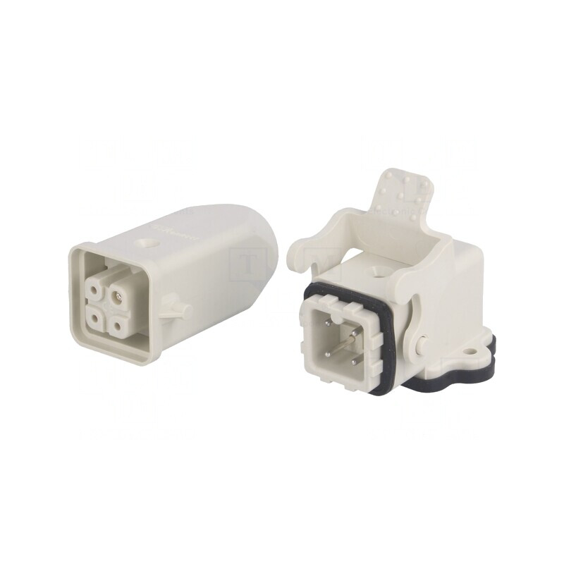 Conector HDC Tată-Mamă 4+3 Pin M20 3A | Electronic-mag.ro | Componente Electronice