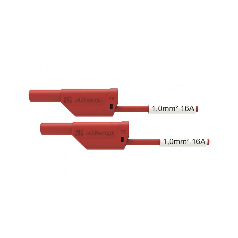 Cablu de măsurare 16A cu mufe banană 4 mm | Electronic-mag.ro | Componente Electronice