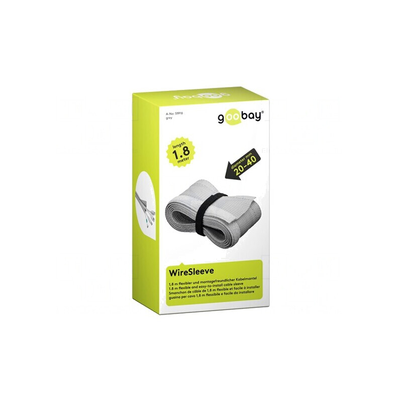 Tresă gri 1,8m cu desfacere 20-40mm | Electronic-mag.ro | Componente Electronice