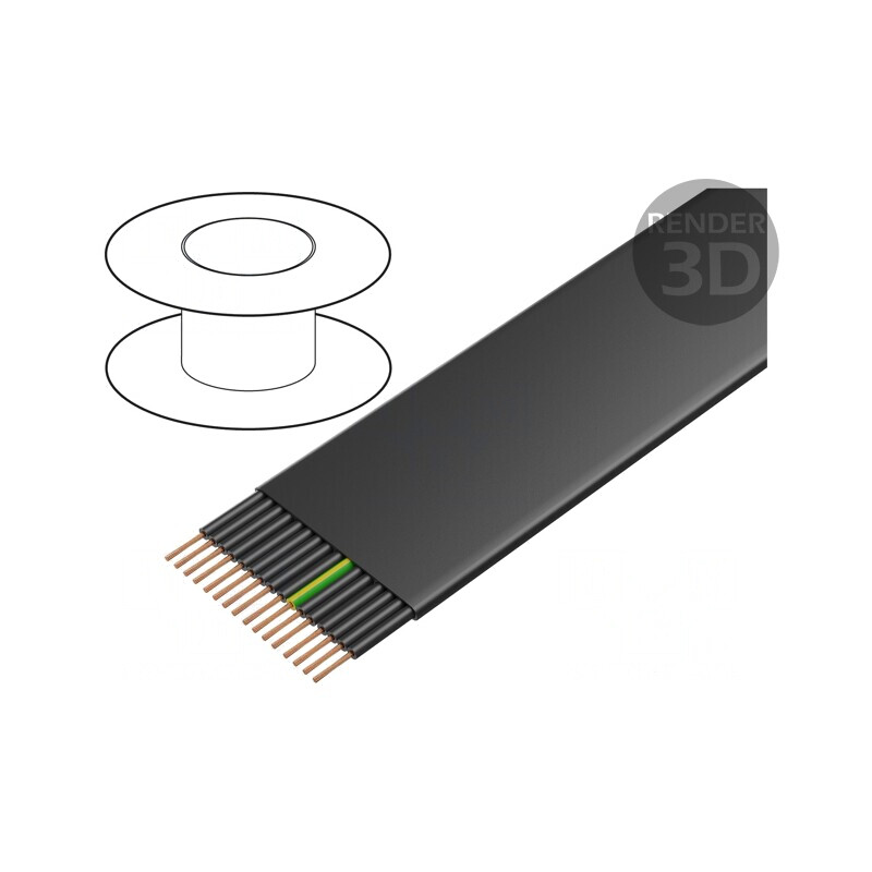 Cablu Electric Neecranat 0.75mm2 450V/750V PVC | Electronic-mag.ro | Componente Electronice